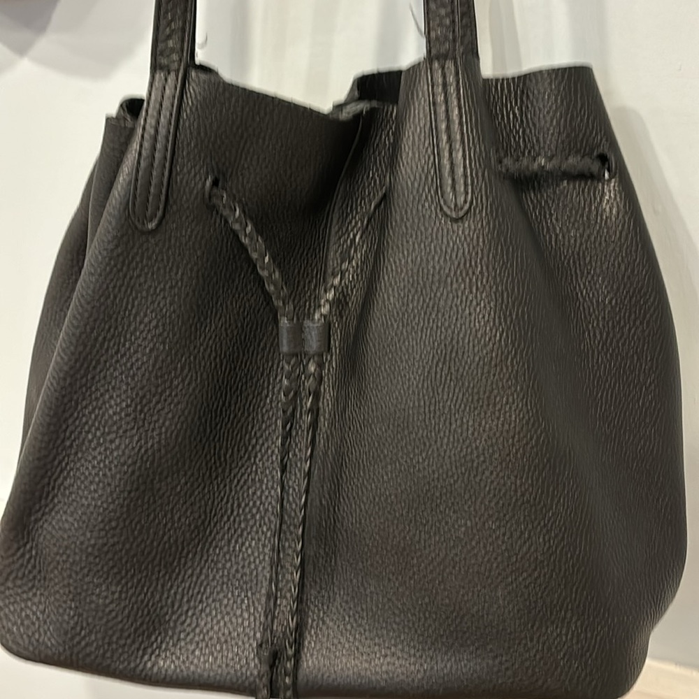 Rebecca Minkoff black leather women’s bag. - Picture 2 of 5